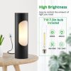 51Ywp1yoeL._AC_.jpg windphoto Black Kosher Shabbos Table Lamp, T10 Bulb Included | Shabbat Light, Nightlight Function, 400LM Brightness, 4W Eqv 40W, Warm Light, Living Room, Bedroom, Home Decor