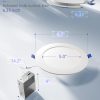 61D7-Y1lV0L._AC_SL1500_.jpg windphoto 6 Inch 6CCT LED Recessed Ceiling Light with Junction Box, 24 Pack | 2500K-5000K Recessed Light Fixtures, 1100LM High Brightness, Dimmable Downlight, 12W Eqv 110W, IC Rated, ETL