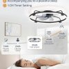 7120kiTEyQL._AC_SL1500_.jpg windphoto 30" Ceiling Fans with Lights and Remote, Low Profile Led Fan Light | Flush Mount, Stepless Dimmable Fandelier, 6 Speeds, 3 CCT, Quiet Reversible DC Motor, 2H Timer, Bedroom, Living Room, Black