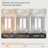 712u5qcQqAL._AC_SL1500_.jpg windphoto Low Profile Ceiling Fans with Lights, Flush Mount Modern Ceiling Fan and Remote Control, 19.7" LED Ceiling Fans, Stepless Dimmable 3 Colors and 6 Speeds - White