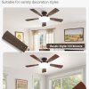714g00SlqhL._AC_SL1500_.jpg windphoto 42 Inch Flush Mount Ceiling Fans with Lights, Remote & APP Control | Bright Light, 3CCT, Dimmable, Memory Function, Timer, Reversible Blade, Quiet DC Motor, Damp-Rated, Bedroom, Covered Patio