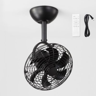 715YA1RRpKL._AC_SL1500_.jpg windphoto 10 Inch Small Wall Mount Fan and Remote with Plug in Cord, Black | 6 Speed, Adjustable Tilt, Timing, Reversible, Wall Mounted Fan, Indoor, Tabletop, Garage, Shop, Corner Gym, Bedroom, Office