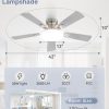 715hYdLr5kL._AC_SL1500_.jpg windphoto 42 Inch Flush Mount Ceiling Fans with Lights, Remote & APP Control | Bright Light, 3CCT, Dimmable, Memory Function, Timer, Reversible Blade, Quiet DC Motor, Damp-Rated, Bedroom, Covered Patio