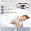 windphoto 20" Modern Ceiling Fans with Lights and Remote, Dimmable Low Profile Ceiling Fan, Flush Mount Ceiling Fan, Stepless Color Temperature Change and 6 Speeds - Brown | Fandelier, Dimmable Low Profile, Flush Mount, Stepless Color Temperature Change, 6 Speeds, Bedroom, Living Room, Kitchen