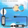 windphoto 10" RGBW LED Pool Lights for Inground Pool, 120V 54Watt Swimming Pool Lights with 50FT Cord, IP68 Waterproof Pool Underwater Light for 10" Wet Niches (Transformer & Controller Included)