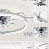 71Iv34bkZPL._AC_SL1500_.jpg windphoto 2 Pack 20" Low Profile Ceiling Fans with Lights and Remote | Flush Mount, Stepless Dimmable Fandelier, 6 Speeds, 3 CCT, Quiet Reversible DC Motor, 2H Timer, Bedroom, Living Room, Grey