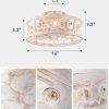 71Juy1IV7jL._AC_SL1500_.jpg windphoto 16 inch Caged Ceiling Fan with Light, Industrial Ceiling Fan with Remote, Farmhouse Fan Lights Ceiling Fixtures for Kitchen, Bedroom, Outdoor6 Speed, Timing