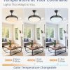 71OPWyPKBzL._AC_SL1500_.jpg windphoto Retractable Ceiling Fan with Lights and Remote & APP Control, 42 Inch Fandelier Ceiling Fan with Light, 6 Speed Dimmable Reversible Memory, Modern Silent Smart Fan for Bedroom Living Room