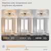 71OkeH1YTVL._AC_SL1500_.jpg windphoto 19.7'' Modern Low Profile Ceiling Fans with Lights and Remote,Gold | 3000-6000K Dimmable LED, 6 Wind Speeds, Quiet Reversible DC Motor, Small Flush Mount Fandelier for Bedroom, Living Room