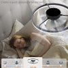 windphoto 20" Low Profile Ceiling Fans with Lights, APP & Remote, Black | Flush Mount, Dimmable LED, Quiet DC Motor, Reversible, 6 Speeds, Fandelier, for Bedroom