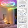 71Sqon4oNTL._AC_SL1500_.jpg windphoto 23" Ceiling Fans with Lights and Remote for Bedroom, White | RGB Low Profile Fan Light, 3000K-6000K Stepless Dimmable, 6 Speed, Reversible DC Motor, APP & Remote Control, Low Noice