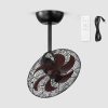 71ViZWAp3L._AC_SL1500_.jpg windphoto 16 Inch Small Wall Mount Fan and Remote with Plug in Cord, Walnut | 6 Speed, Adjustable Tilt, Timing, Reversible, Wall Mounted Fan, Indoor, Tabletop, Garage, Shop, Corner Gym, Bedroom, Office