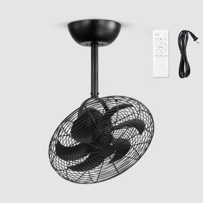 71WFn4pTFL._AC_SL1500_.jpg windphoto 16 Inch Small Wall Mount Fan and Remote with Plug in Cord, Black | 6 Speed, Adjustable Tilt, Timing, Reversible, Wall Mounted Fan, Indoor, Tabletop, Garage, Shop, Corner Gym, Bedroom, Office