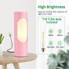71XrzeIYasL._AC_SL1500_.jpg windphoto Pink Kosher Shabbos Table Lamp, T10 Bulb Included | Shabbat Light, Nightlight Function, 400LM Brightness, 4W Eqv 40W, Warm Light, Living Room, Bedroom, Home Decor