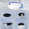 71azBp4FerL._AC_SL1500_.jpg windphoto 6 Inch 6CCT LED Recessed Ceiling Light with Junction Box, 24 Pack | 2500K-5000K Recessed Light Fixtures, 1100LM High Brightness, Dimmable Downlight, 12W Eqv 110W, IC Rated, ETL