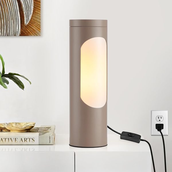 71bc9fBWDL._AC_SL1500_.jpg windphoto Brown Kosher Shabbos Table Lamp, T10 Bulb Included | Shabbat Light, Nightlight Function, 400LM Brightness, 4W Eqv 40W, Warm Light, Living Room, Bedroom, Home Decor