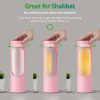 71c83oYHkTL._AC_SL1500_.jpg windphoto Pink Kosher Shabbos Table Lamp, T10 Bulb Included | Shabbat Light, Nightlight Function, 400LM Brightness, 4W Eqv 40W, Warm Light, Living Room, Bedroom, Home Decor