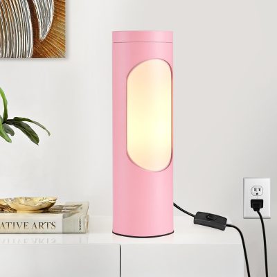 71cl44tqo7L._AC_SL1500_.jpg windphoto Pink Kosher Shabbos Table Lamp, T10 Bulb Included | Shabbat Light, Nightlight Function, 400LM Brightness, 4W Eqv 40W, Warm Light, Living Room, Bedroom, Home Decor