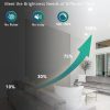 71fEMn9-sJL._AC_SL1500_.jpg windphoto 5CCT 12 Pack Ultra Thin LED Recessed Lighting 8 Inch Slim Selectable 2700K-6000K, Smooth Dimmable, High Brightness 1900 LM, 18W Eqv 180W Canless LED Downlight with Jbox, IC Rated, ETL