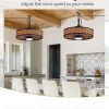 71kF2AY7osL._AC_SL1500_.jpg windphoto 20" Brown Waterproof Outdoor Ceiling Fan with Light for Patios | IP65 Wet Rated,No Assembling,3CCT Dimmable,6-Speeds,Boho Rattan,Remote&APP Control, for Gazebo,Porch