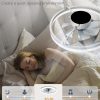 windphoto 20" Low Profile Ceiling Fans with Lights, APP & Remote, Grey | Flush Mount, Dimmable LED, Quiet DC Motor, Reversible, 6 Speeds, Fandelier, for Bedroom