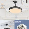 71uLcLknEjL._AC_SL1500_.jpg windphoto Retractable Ceiling Fan with Lights and Remote & APP Control, 42 Inch Fandelier Ceiling Fan with Light, 6 Speed Dimmable Reversible Memory, Modern Silent Smart Fan for Bedroom Living Room
