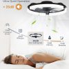 71uSv93fcYL._AC_SL1500_.jpg windphoto 2 Pack 20" Ceiling Fans with Lights, Fandelier for Bedroom | Flush Mount Fan Light, Stepless Dimmable, App/Remote Control, 3 CCT Led, 6 Speeds, Quiet Reversible DC Motor, Black