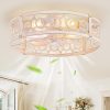 812ORg-GBQL._AC_SL1500_.jpg windphoto 20 inch Fandelier Caged Ceiling Fan with Light, Bladeless Ceiling Fan with Remote, Farmhouse Fan Lights Ceiling Fixtures for Kitchen, Bedroom, Outdoor(6 Speed, Timing)