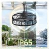 813w5038OmL._AC_SL1500_.jpg windphoto 22" Outdoor Ceiling Fan No Light, Wet Rated Gazebo Fan | IP65 Waterproof Plug in Outdoor Fan, 4Timer, 6-Speed Reversible Motor, Hanging Caged Ceiling Fan for Porch, Pergola