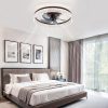 814ot4DsRlL._AC_SL1500_.jpg windphoto 22" Ceiling Fans with Lights and Remote, Fandelier Brown | 3CCT, 6 Speeds, Dimmable Low Profile, Flush Mount Ceiling Fan, Timer, Reversible, Memory, Bedroom, Living Room, Kitchen