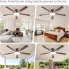 818dQ2lQogL._AC_SL1500_.jpg windphoto 60 Inch Flush Mount Ceiling Fans with Lights, Remote & APP Control | 3CCT,Stepless Dimmable,Memory Function,Timer,6-speed,Reversible Blade, Quiet DC Motor, Damp-Rated, Living Room, Covered Patio