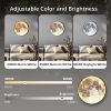 819Ds6xnAUL._AC_SL1500_.jpg Dimmable Moon Wall Light 9.5 inch Wall Lights with Remote Control Plug-in Modern LED Wall Light, 12W Black Wall Lamp Indoor Wall Mounted Ceiling Light Fixture for Bedroom Living Room Corridor