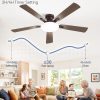 819sYccpfkL._AC_SL1500_.jpg windphoto 60 Inch Flush Mount Ceiling Fans with Lights, Remote & APP Control | 3CCT,Stepless Dimmable,Memory Function,Timer,6-speed,Reversible Blade, Quiet DC Motor, Damp-Rated, Living Room, Covered Patio