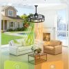 81BUVgyJuBL._AC_SL1500_.jpg windphoto 22" Outdoor Ceiling Fans with Light,IP65 Waterproof Gazebo Fan | Outdoor Fan with Hanging Hook, Plug in, Remote Control,Caged, 6 Speeds, 4Timer, for Patio, Porch, Pergola, Canopy
