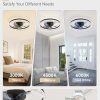 81EcbKZfgmL._AC_SL1500_.jpg windphoto 22" Low Profile Ceiling Fans with Lights, APP & Remote, Black | Flush Mount, Fandelier, 3000K-6000K, Dimmable LED, for Bedroom
