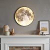 81KeGX4heL._AC_SL1500_.jpg Dimmable Moon Wall Light 9.5 inch Wall Lights with Remote Control Plug-in Modern LED Wall Light, 12W Black Wall Lamp Indoor Wall Mounted Ceiling Light Fixture for Bedroom Living Room Corridor