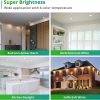 81LyPpcQvFL._AC_SL1500_.jpg windphoto 6 Inch 6CCT LED Recessed Ceiling Light with Junction Box, 24 Pack | 2500K-5000K Recessed Light Fixtures, 1100LM High Brightness, Dimmable Downlight, 12W Eqv 110W, IC Rated, ETL