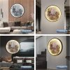 81MWjJg-cvL._AC_SL1500_.jpg Dimmable Moon Wall Light 31.5 inch Wall Lights with Remote Control Plug-in Modern LED Wall Light, 40W Black Wall Lamp Indoor Wallmounted Ceiling Light Fixture for Hallway Bars Cafes KTV