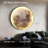 81P60u52hL._AC_SL1500_.jpg Dimmable Moon Wall Light 31.5 inch Wall Lights with Remote Control Plug-in Modern LED Wall Light, 40W Black Wall Lamp Indoor Wallmounted Ceiling Light Fixture for Hallway Bars Cafes KTV