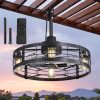 81Q21qq81nL._AC_SL1500_.jpg windphoto 22" Outdoor Ceiling Fans with Light,IP65 Waterproof Gazebo Fan | Outdoor Fan with Hanging Hook, Plug in, Remote Control,Caged, 6 Speeds, 4Timer, for Patio, Porch, Pergola, Canopy