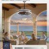 81QInedoOfL._AC_SL1500_.jpg windphoto 20" Outdoor Ceiling Fans with Light, IP65 Waterproof Gazebo Fan | Outdoor Fan with Hanging Hook, Remote & App Control, 3CCT Dimmable,Timer, Caged Plug in Ceiling Fan for Patio, Porch, Pergola
