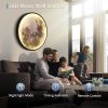 81QbT1rLL._AC_SL1500_.jpg Dimmable Moon Wall Light 23.6 inch Wall Lights with Remote Control Plug-in Modern LED Wall Light, 30W Black Wall Lamp Indoor Wall Mounted Ceiling Light Fixture for Living Room Hallway Stairs Shops