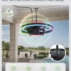 81bShvhagfL._AC_SL1500_.jpg windphoto 24 Outdoor RGB Ceiling Fans with Light, IP65 Waterproof Gazebo Fan | Outdoor Fan with Hanging Hook, App Control, 3CCT Dimming & RGB Color, Caged Plug in Ceiling Fan for Patio, Porch, Pergola