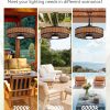 81bXnEQgcbL._AC_SL1500_.jpg windphoto 20" Brown Waterproof Outdoor Ceiling Fan with Light for Patios | IP65 Wet Rated,No Assembling,3CCT Dimmable,6-Speeds,Boho Rattan,Remote&APP Control, for Gazebo,Porch