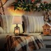81nNTg6sOhL._AC_SL1500_.jpg windphoto 18.72" LED Vintage Lantern Flickering Flame Table Lamps for Bedrooms Set of 2 18.72" Blow-Controlled LED Lantern Flickering Flame Table Lamps for Bedrooms Set of 2