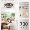 81rk59zBoTL._AC_SL1500_.jpg windphoto 20 Inch Caged Flush Mount Ceiling Fans with Lights, Black Gold | Low Profile, Farmhouse, Bladeless Enclosed Fandelier, Small, 6 Speed, Quiet Reversible DC, Bedroom, Kitchen, Living Room,
