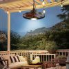 81rpyV5-iL._AC_SL1500_.jpg windphoto 20" Outdoor Ceiling Fan with Lights,IP65 Waterproof Gazebo Hanging Fan with Remote Control Smart App, Plug in Caged Ceiling Fan with 3CCT 6-Speeds for Patio Porch Pergola(Walnut)