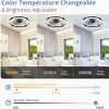 81rzGa3hkwL._AC_SL1500_.jpg windphoto 24" Ceiling Fans with Lights and Remote, Fandelier Black | 3CCT, 6 Speeds, Dimmable Low Profile, Flush Mount Ceiling Fan, Timer, Reversible, Memory, Bedroom, Living Room, Kitchen