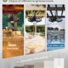 windphoto 20" Outdoor IP65 Waterproof Plug in Ceiling Fan with Lights | 6 Speeds,3CCT,Quiet,Timer,Remote Control,Smart App,DC motor,Reversible,Caged Design,ABS Material,Gazebo,Patio,Porch,Pergola