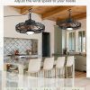 81wQykbiUVL._AC_SL1500_.jpg windphoto 20" Brown IP65 Waterproof Outdoor Ceiling Fan with Light for Patios | APP&Remote Control,6-Speeds,3CCT Dimmable,Reverse DC Motor, Suitable for 10' x 12' Area,for Gazebo,Porch